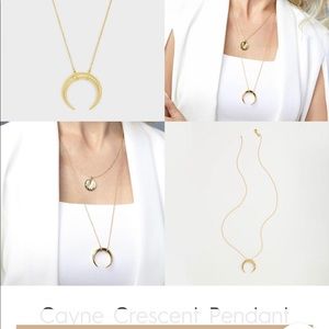 Gorjana Gold Tusk Pendant